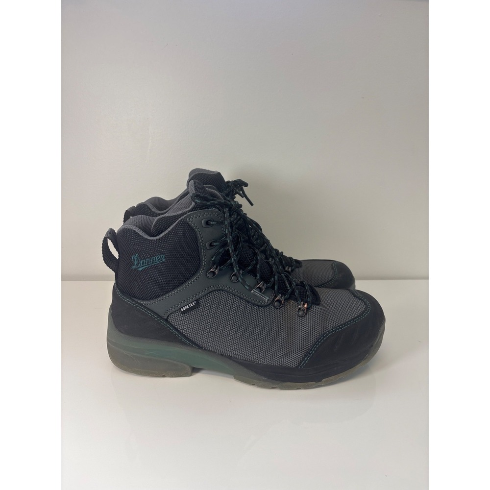 Danner Black and Gray Combat Boots